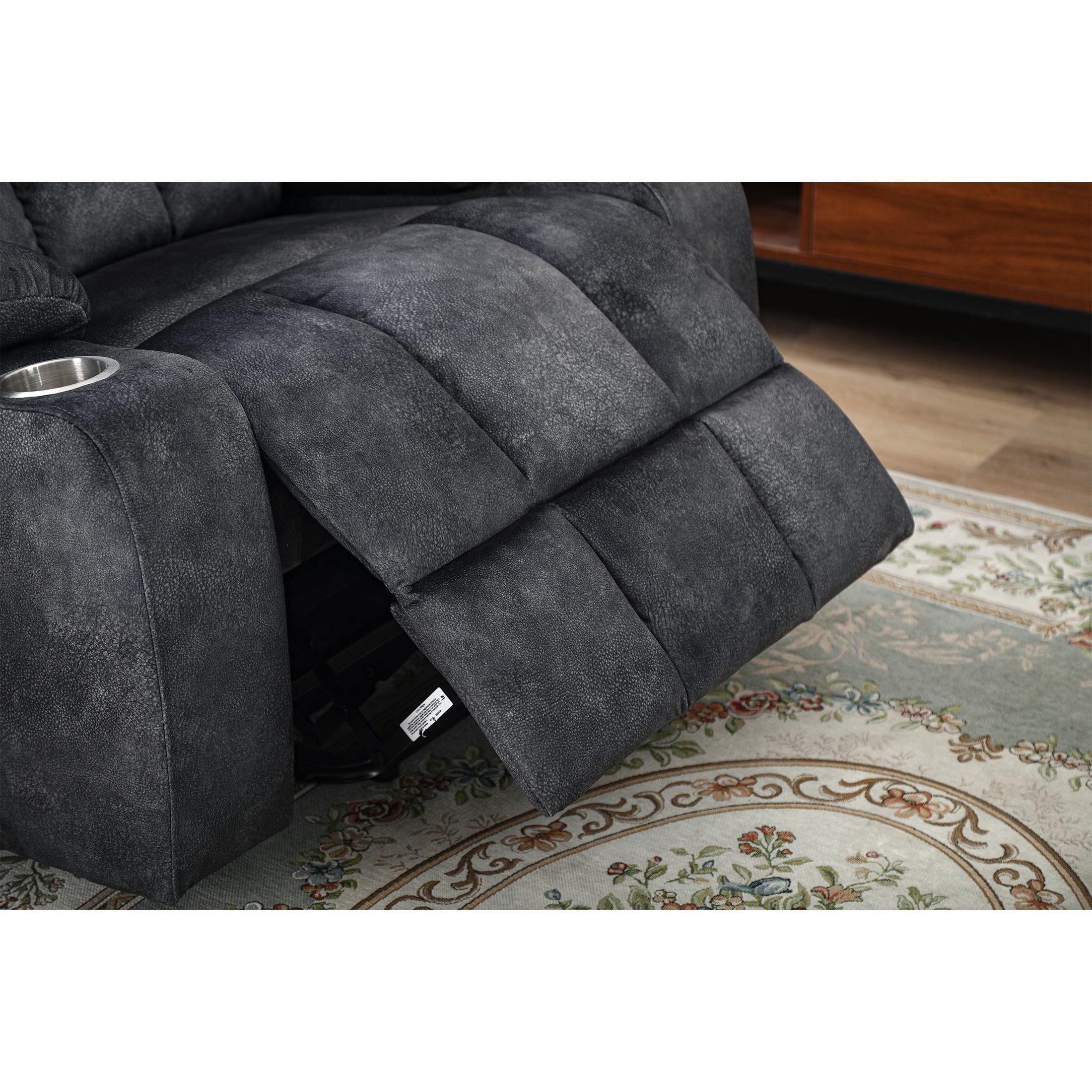 LEGAHOME Large Power Lift Recliner, Wide Seat Lift Chair for Big and Tall, Fabric Reclining Sofa with Heat and Massage, Gray