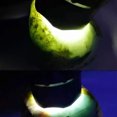 thumbnail image 4 of Jewelry Bright Flashlight Stainless Steel Rechargeable Dimmable Double Fishing Road Head Identification Light Mini Small Climbing Torch, 4 of 9