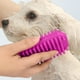 thumbnail image 5 of Cepillo de baño para mascotas - Masajeador de champú de goma para perros y gatos, uso en seco y húmedo, limpieza suave, eliminación del pelo suelto y estimulación de la piel, agarre ergonómico antide, 5 of 6