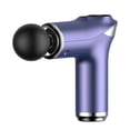 thumbnail image 1 of Masajeador eléctrico de fascia Minnieouse Muscular recargable 4 cabezales Violeta, 1 of 6