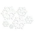 thumbnail image 1 of 6 Pcs de Navidad Espuma Blanca Colgado Adornos para Atractiva Elegante mi, 1 of 9