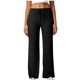 thumbnail image 1 of Pantalones deportivos de cintura alta con forro polar for mujer for el invierno de 2026, pantalones de pierna ancha de punto con control de barriga y cordón, 1 of 9