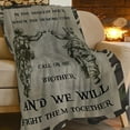 thumbnail image 2 of Army Blanket Military Throw Blanket for Boys Army Stuff Super Soft Cozy Fleece Patriotic Veterans Soldier Blanket Fuzzy Blankets for Couch Sofa Bed Gifts for Kids Adults 80"x60", 2 of 6