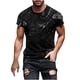 thumbnail image 1 of Camisas de Manga Larga para Hombres Blusa de Cuello Redondo de Impresión Cómoda, Camisa Casual de Poliéster para Uso Diario, de Fiesta Y de Primavera de Verano, 1 of 5