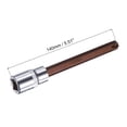 thumbnail image 2 of Uxcell 1/2" Square Drive x T55 Torx Bit Socket, S2 Steel Bits, CR-V Sockets 140mm Length (for Hand Use Only), 2 of 6