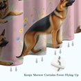 thumbnail image 6 of German Shepherd Shower Curtain 36"x72" ,Bathroom Decorative Shower Curtains Set with 12 Hooks,Modern Waterproof Washable Shower Curtain, 6 of 6