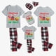 thumbnail image 1 of Pijamas familiares navideños a juego, conjuntos de pijamas de Papá Noel en julio, gris, 1 of 3
