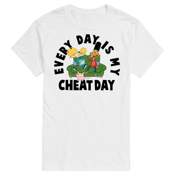 Hey Arnold! - Cheat Day - Men's Short Sleeve Graphic T-Shirt