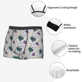 thumbnail image 5 of Rateoe Turtle Mens Boxer Briefs Poly Spandex Performance Boxer Briefs Underwear Hem Boxer Briefs - Medium, 5 of 8