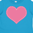 thumbnail image 4 of Inktastic Pink Heart (stitch Border) Girls Toddler T-Shirt, 4 of 5