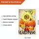 thumbnail image 2 of Bandera de jardín con diseño de calabaza y girasoles, 28 x 40 pulgadas, ideal para dar la bienvenida al otoño, decorativa, de doble cara, para interiores y exteriores, ideal para decorar el Día de, 2 of 6