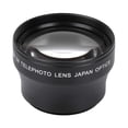 thumbnail image 3 of Lente De Teleobjetivo 2x Lente óptica De Alta Definición Lente De Cámara HD Para Una Cámara De Montaje De 37 Mm Con Diseño A Prueba De Arañazos Impermeable De aleación De, 3 of 7