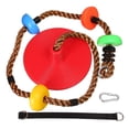 thumbnail image 4 of colgante de correas para columpio de , juego de columpio de escalada, hamaca para niños, columpio de disco para niños y niñas, columpio para, 4 of 9