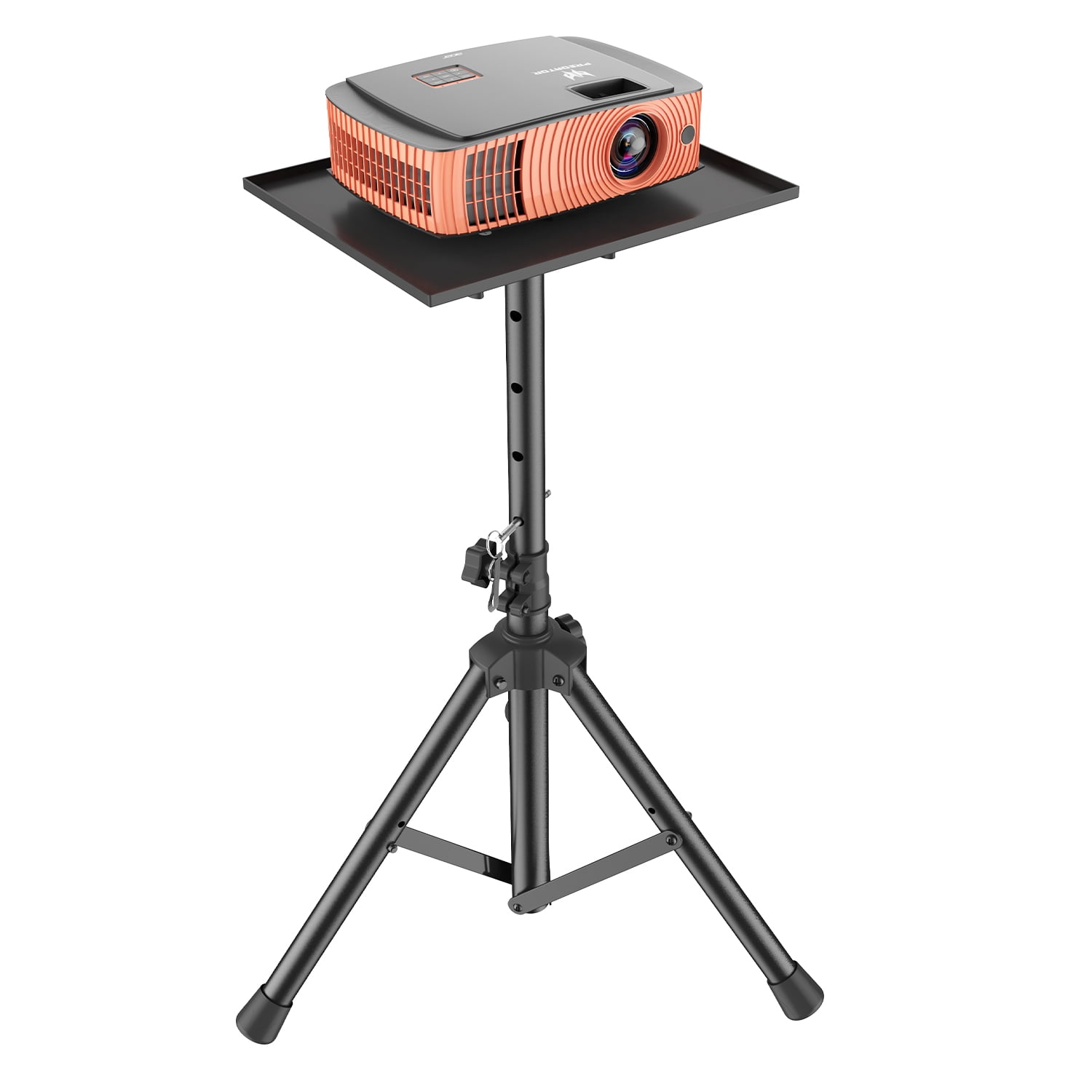 Foldable Projector Tripod with Adjustable Height for Office, Home, Stage, or Studio