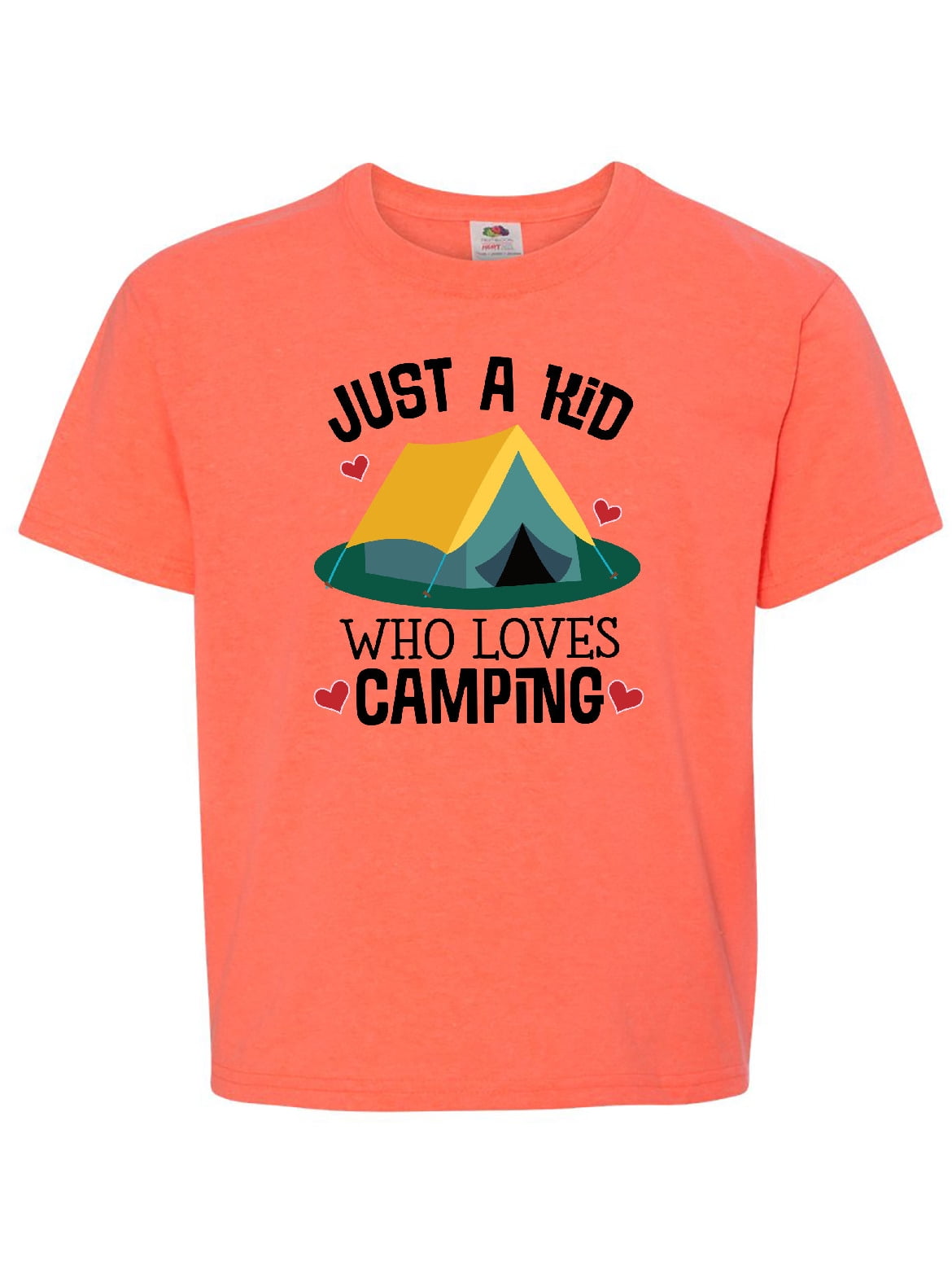 Camping Gift Summer Camp Youth T-Shirt - Walmart.com - Walmart.com