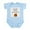 Sky Blue, variant on CafePress - Nana's Little Pumpkin Infant Creeper - Baby Light Bodysuit, Size Newborn - 24 Months