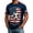 Red, variant on Zimjoy Men's USA Soccer Jersey Shirts 2026 Country Team Short Sleeve Crewneck Fan International Football Shirt Retro Streetwear Top Black L