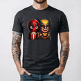 thumbnail image 1 of Deadpool et Wolverine comme les Enfants Aiment les Films T-shirt Unisexe H2005 07, 1 of 4