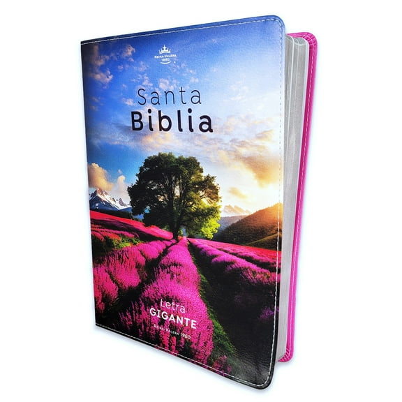 Biblia para Mujer Letra Gigante 15 puntos RV1960 imit piel ?rbol