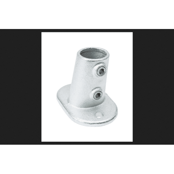 Galvanized 1-1/4-in Angle Flange fits Pipe O.D. 1.66-in
