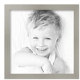 thumbnail image 2 of ArtToFrames 15" x 15" Malabar Picture Frame, 15x15 inch Gray MDF Poster Frame (WOM-5364),  Pack, 2 of 8
