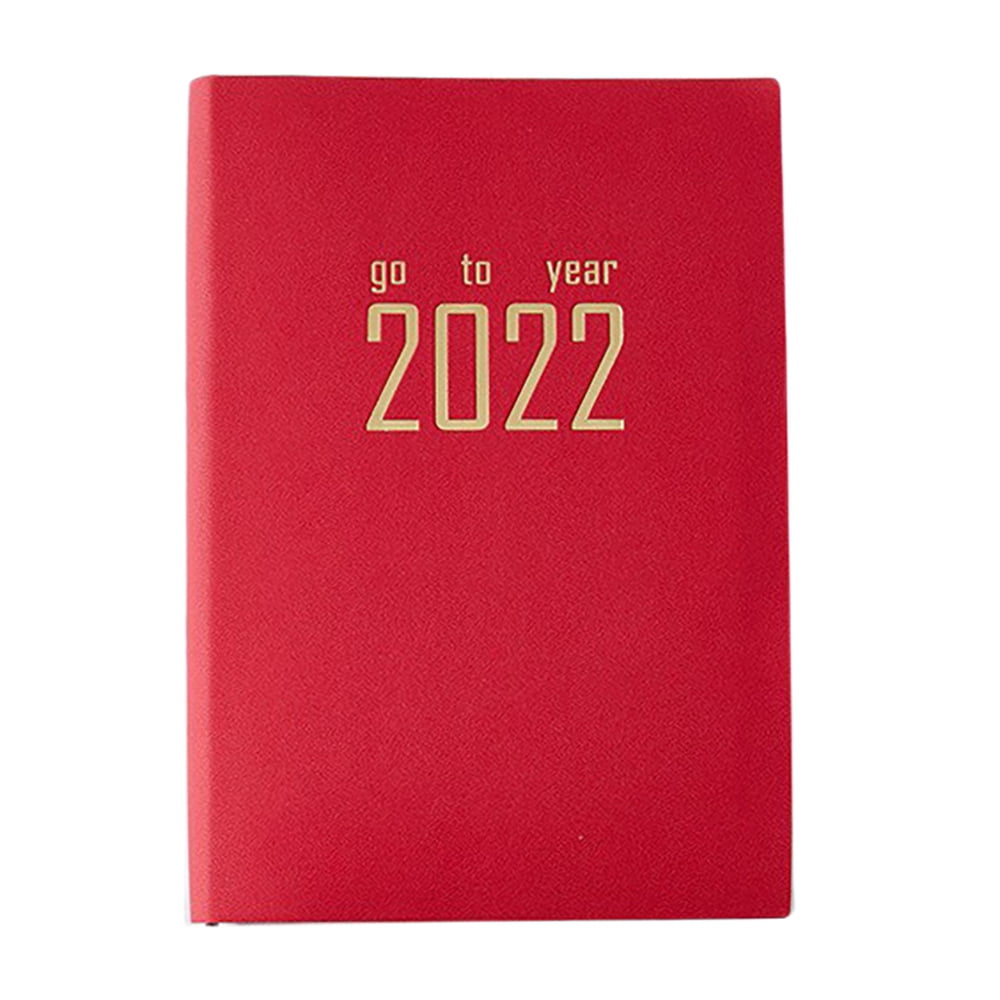 A5 2022 Day A Page Appointment Book Diary Organiser Planner Daily Red A5 2022 Day A Page Appointment Book Diary Organiser Planner Daily Red