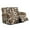 Brown Retro Leopard Print, variant on Psesaysky Leopard print Reclining Loveseat Cover Stretchy Recliner Sofa Cover with Storage Pockets Easy Clean Soft