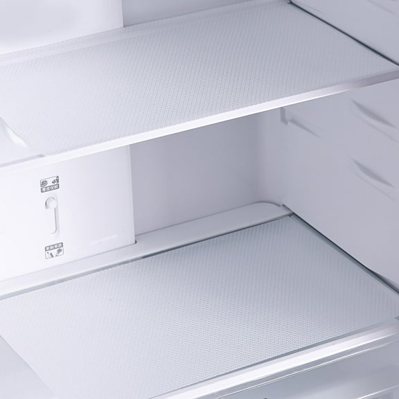 4Pieces Washable Fridge Drawer Inserts Flexible Mess Prevention Cabinet Liner Pad Kitchen Organization Essential Supply