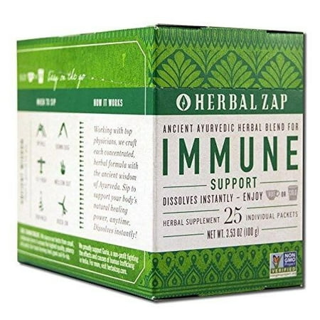 Herbal Zap! Immune Support, 25 Ct (Best Herbal Supplements For Men)