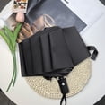 thumbnail image 3 of Mdesiwst Fully Automatic Sun Protection Umbrella Auto Open Windproof Rainproof UV Protection with Anti-UV Coating Compact Folding Travel Parasol, 3 of 7