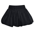 thumbnail image 4 of Ediodpoh Skirts for Women Solid High Waist Mini Skirt Summer Casual Sleeveless Romper Style Mini Skirts Black L, 4 of 8
