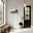 thumbnail image 2 of ZHONGYUTONG Red Barn Canvas Wall Art Farmhouse Black and White Pictures Country Rustic Farm Painting for Bathroom Bedroom Decor Framed (12.00" x 18.00"), 2 of 5