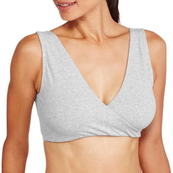 Lamaze Maternity & Nursing Cotton Spandex Comfort Sleep Bra, Sizes S-2X