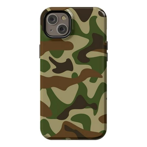 ArtsCase AC-02228084 Étuis Design StrongFit pour iPhone 14 Plus&44; Camouflage Mode Vert