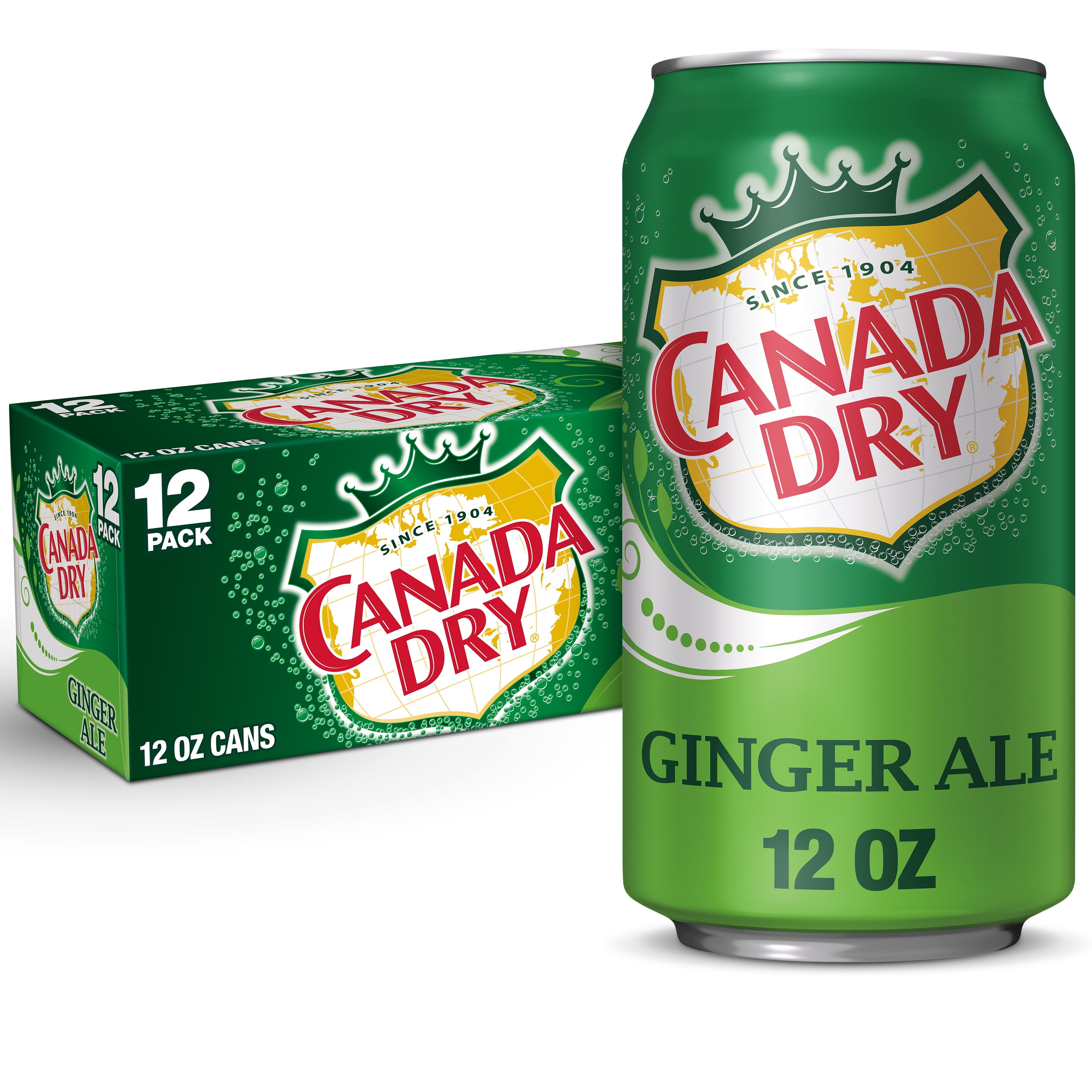 Buy Canada Dry Ginger Ale Soda 12 Fl Oz Cans 12 Pack Online At 