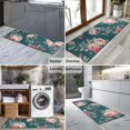 thumbnail image 2 of Pioneer Flower Floral Print Pattern Kitchen Rug Mat,Kitchen Runner Rugs Non Skid Washable,Decorative Kitchen Floor Mats for Kitchen,Sink,Laundry,17"X47", 2 of 5