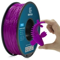 Geeetech TPU Filament 1.75mm 3D Printer Consumables , 1kg Spool (2.2 lbs.), Dimensional Accuracy  /- 0.03 mm purple