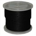 thumbnail image 1 of 625 in. x 200 ft. Solid Braid Propylene Multifilament Derby Rope in Black, 1 of 1