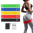 thumbnail image 3 of QHUDLV Resistance Bands Loop Set Strength Fitness Leg Exercise Yoga Workout Pull U, 3 of 9