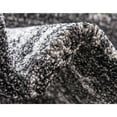 thumbnail image 5 of Unique Loom Del Mar Collection Area Rug - Lucille (5' 1" x 8' Rectangle Dark Gray/Ivory), 5 of 10