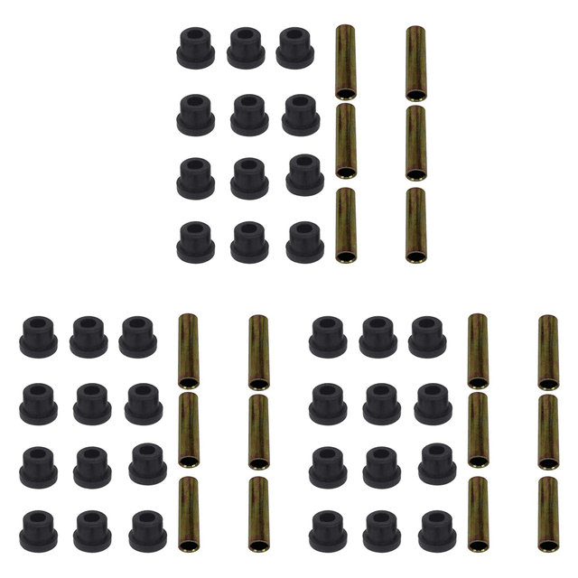 3X for Club Car Bushing Kit, Golf Cart Rear Leaf Spring Bushing Kits for / Gas/Electric 1015583 1012303
