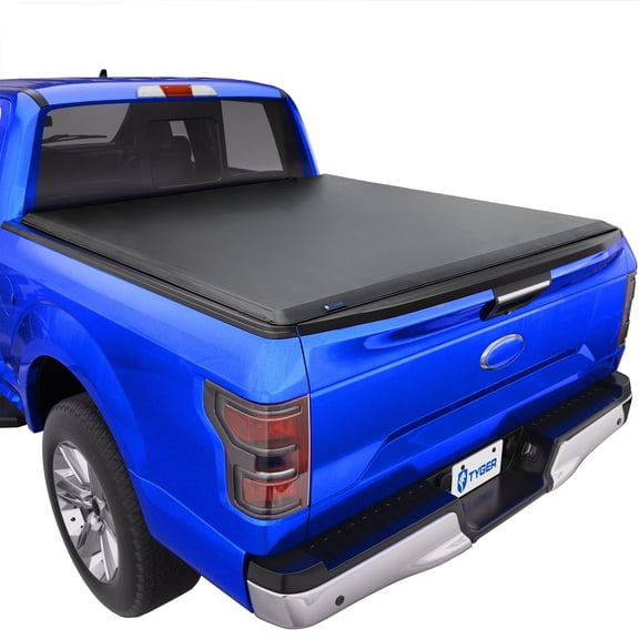 Tyger Auto T1 Soft Roll-up Truck Bed Tonneau Cover Compatible with 2015-2020 Ford F-150 | 5.5' (67") Bed | TG-BC1F9029