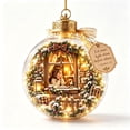 thumbnail image 2 of Christmas Decorations Illuminated Scripture Keepsake Ornament Lighted Bible Verse Decor for Christmas Tree Tabletop Home Religious Gift, 2 of 7