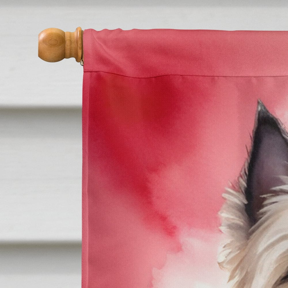 Cairn Terrier My Valentine House Flag 28 in x 40 in
