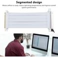 thumbnail image 2 of HUGFEGWE PCIE 5.0 Riser Cable, PCIe 5.0 X16 Extension Cable High Speed Flexible GPU Extender Card Extension Port, Compatible with RTX4090 ti, RX8900 xt (20cm) UA824-25832, 2 of 9