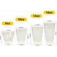thumbnail image 4 of 60 pcs Gold Plastic Cups - 9 OZ Hard Gold Glitter Plastic Cups For Cocktail and Drinking - Premium Disposable Cup with Gold Glitter For Fancy Wedding Party Cup, 4 of 9