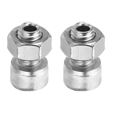 

Uxcell M10x16mm Hexagon Socket Screw 2 Set Cylindrical Hollow Bolt Nut Kit 304 Stainless Steel
