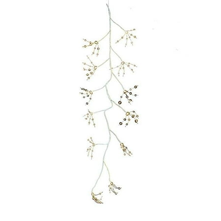 6 ft. White Bark Warm White Fairy Light Garland