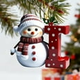 thumbnail image 3 of Adornos Navideños con Letras 2025, Colgante de Ciervo Navideño, Decoración de Madera para Mesa, Adornos Personalizados, 3 of 6