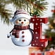 thumbnail image 3 of Adornos navideños personalizados con letras 2025 | Colgante acrílico para decorar el árbol | Adornos navideños personalizables para la decoración del hogar, 3 of 6